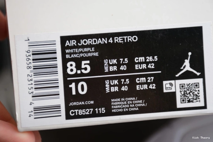 Kick Theory Purple Air CT8527-115 4 Jordan Court 0806
